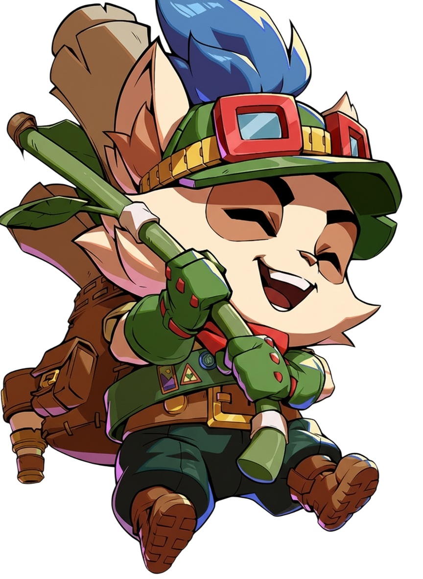 Teemo character portrait for selection