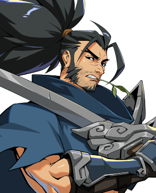 Yasuo character portrait for selection